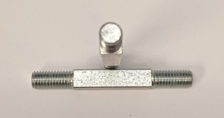 Svorník objímky sedlové trubky S11, Jawetta Standard- čtyřhran - zinek - 1ks