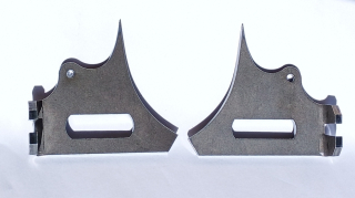 Opravná sada uložení zadního kola v rámu - polotovar - pár